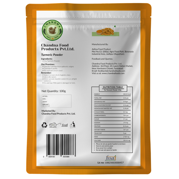 Turmeric Powder – Chandna Foods