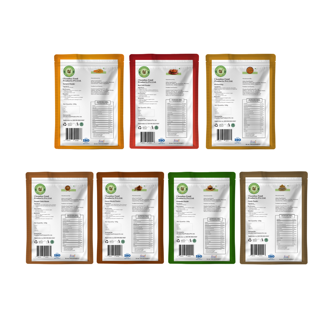 Powdered Spices Bundle